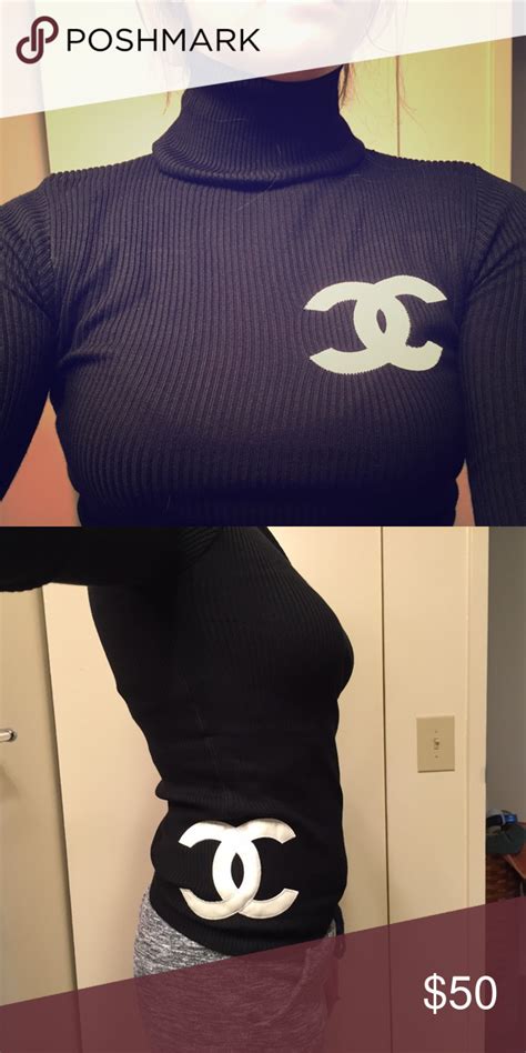 chanel sweatshirt buy|chanel turtleneck sweater 5.